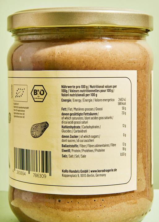 Produktbild KoRo Bio Sesammus aus ungeschälten Sesamsamen (500 g)