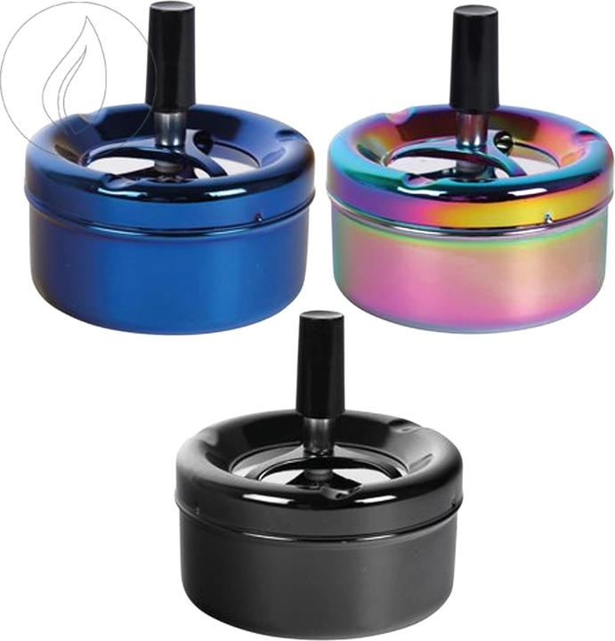 Actual product image Moosmayr Rotary ashtray Shiny Assort