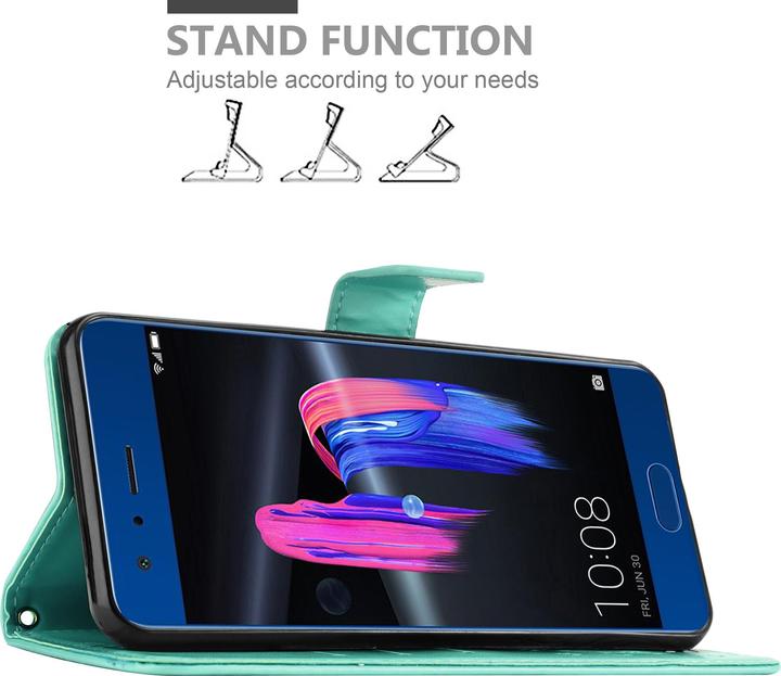 Actual product image Cadorabo Flower Book Cover (Honor 9)