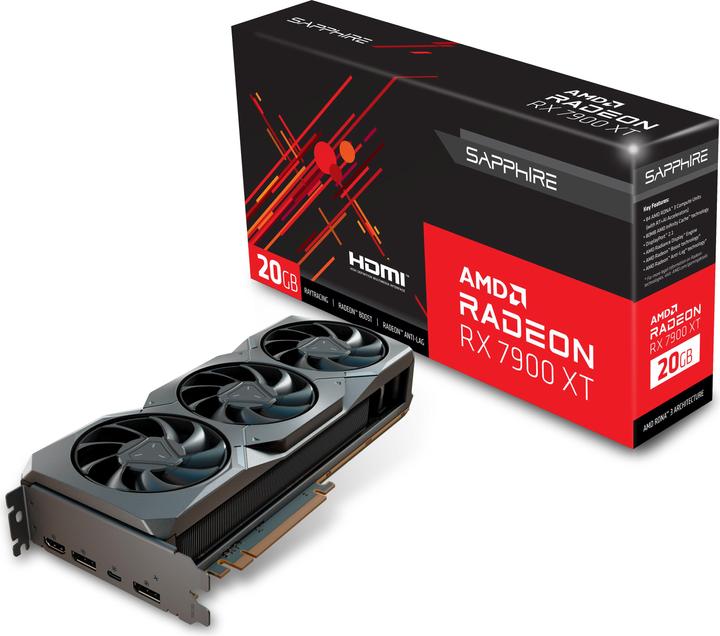 Image du produit Sapphire AMD RADEON RX 7900 XT MBA (20 Go)
