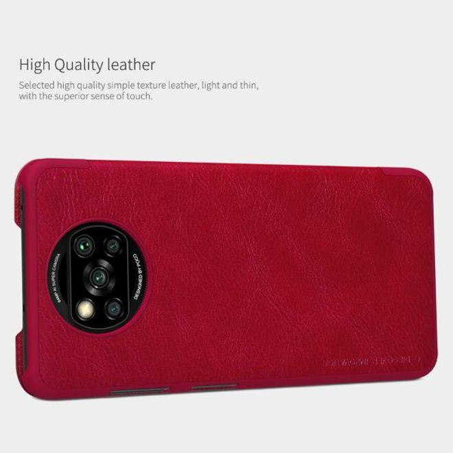 Produktbild Nillkin Qin Series (Xiaomi Poco X3 NFC, Xiaomi Poco X3 Pro)