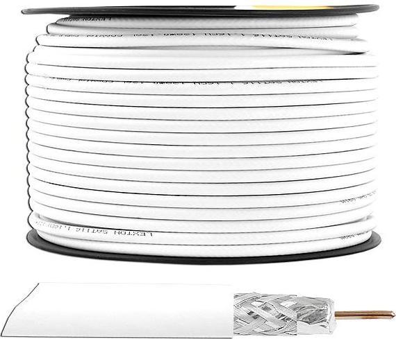 Produktbild Lasmex Koaxialkabel 1.16Cu 4.8PFE 128x0,12AL 100m Rolle (Antennenkabel)