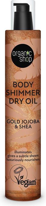 Image du produit Natura Siberica Huile sèche Body Shimmer Gold Jojoba & Shea 100ml (Huile pour le corps, 100 ml)