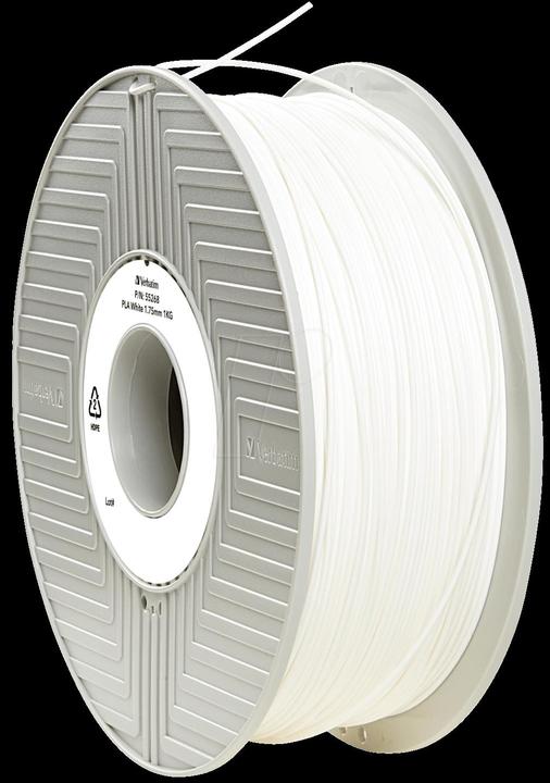 Immagine prodotto Verbatim Filamento (PLA, 1.75 mm, 1000 g, Bianco)