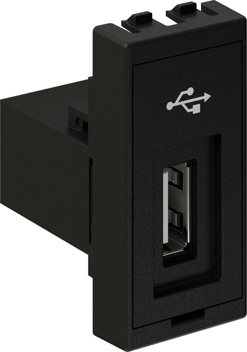 IB Connect Accessori multimediali 45x22,5 antracite 1x Adattatore USB-A 3.0 (0.05 m)