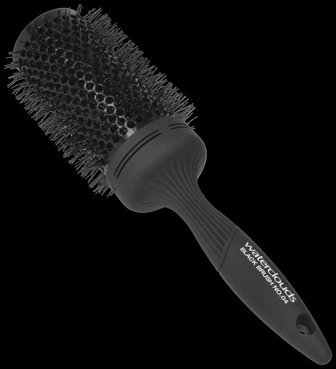 Produktbild Waterclouds Black Brush 04 Rundmetall 55mm