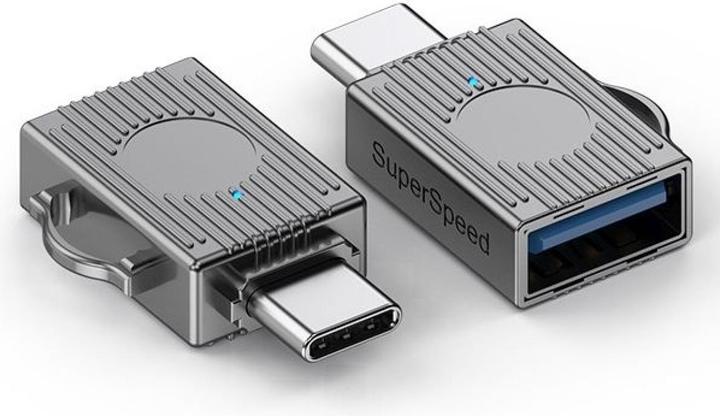 Produktbild PowerGuard Titan USB-C auf USB 3.1 Gen2 OTG Adapter (USB Typ C, USB Typ C)