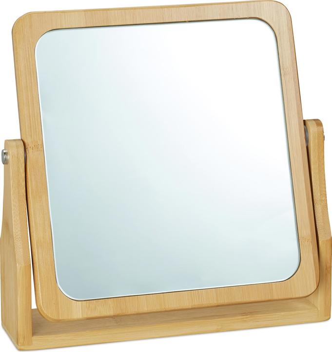 Relaxdays Specchio per trucco da tavolo (26,5 x 7 x 27 cm)