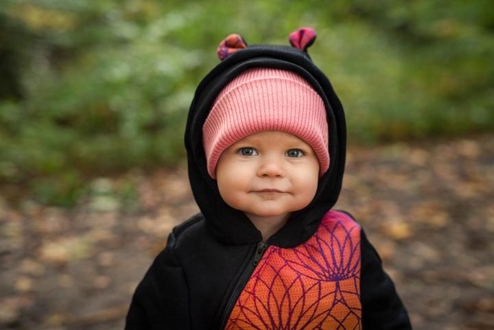 Image du produit Lennylamb Bear Romper - Lotus arc-en-ciel (68)