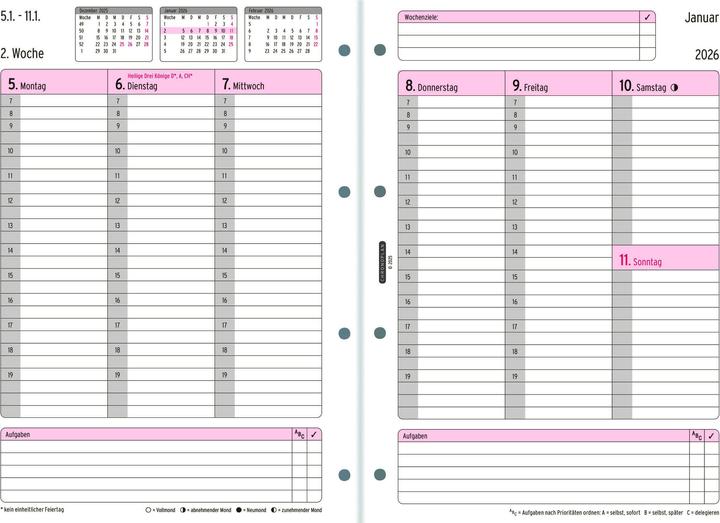 Produktbild Chronoplan Wochenplan (A4, Deutsch)