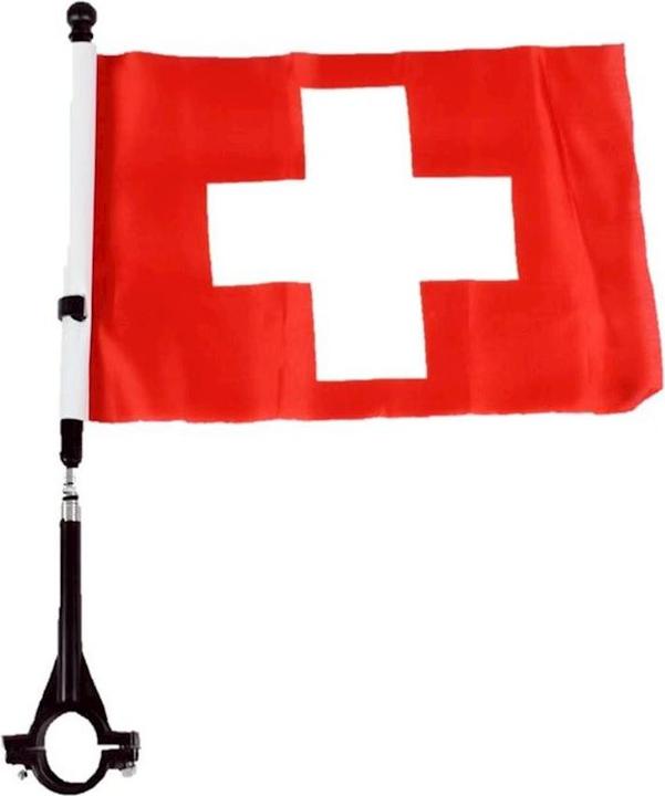 FT Flag for bicycle Switzerland