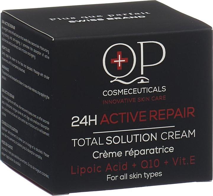 Immagine prodotto Plus QP 24H Active Repair Total Solution Cream Crema all'Acido Lipoico Q10 Vitamina C (50 ml)