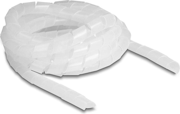 Produktbild Delock Spiroschlauch flexibel 2 m x 12 mm Transparent (Kabelspiralschlauch, 200 cm)