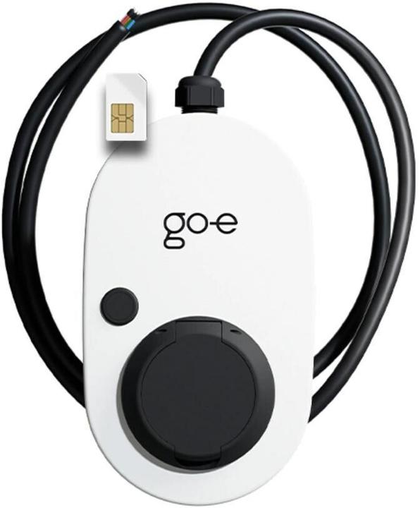 Actual product image Go-E Charger Gemini fix 2.0 GSM (Type 2, 11 kW, 16 A, Type 2)