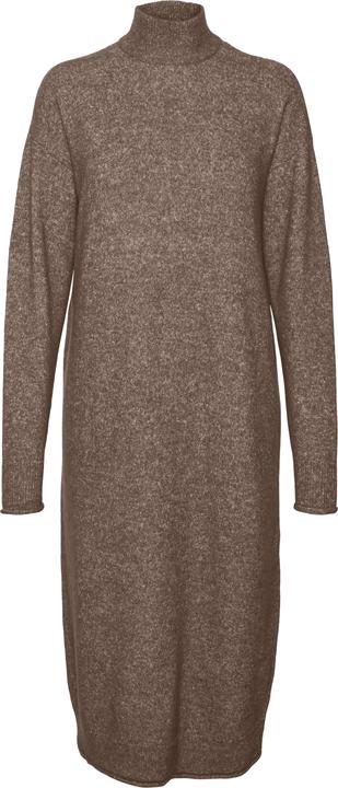 Vero Moda VMKADEN LS HIGHNECK CALF DRESS GA BF PTT Strickkleid (S)