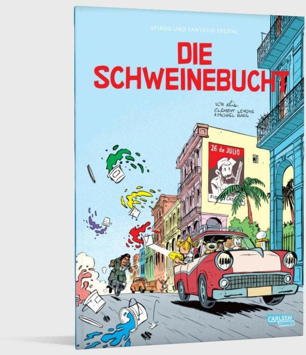 Image du produit Spirou et Fantasio Spécial 43 : La Baie des Cochons (Baril, Christophe, Elric Dufau, Allemand)