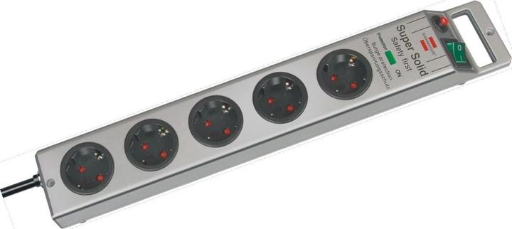 Actual product image Brennenstuhl Super Solid (5 x, CEE 7/3, 2.50 m)
