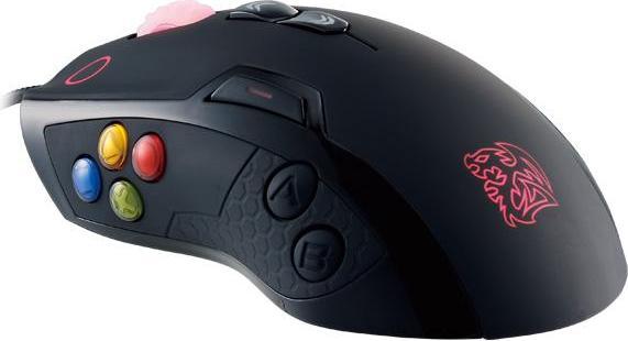 Actual product image Tt eSPORTS MO-VLS-WDLOBK-01 Mouse right USB Type-A Laser 8200 DPI (Cable)