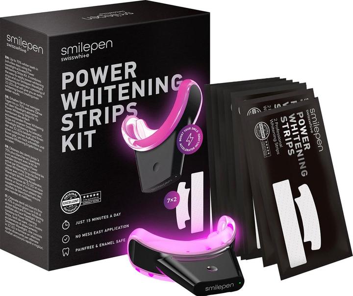 SmilePen Power Whitening Strips Kit (24 ml, Kit)