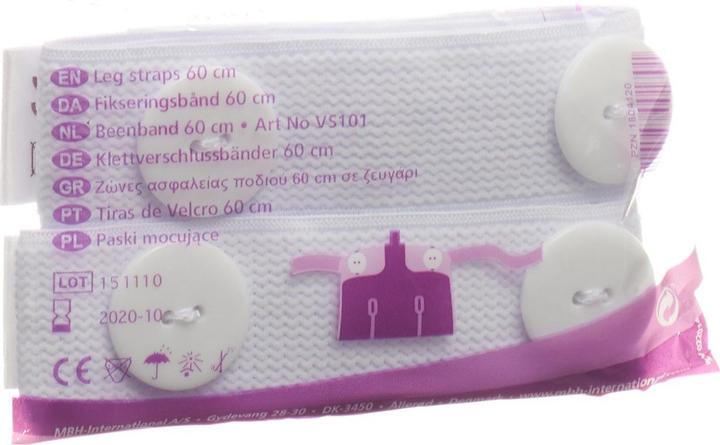 Image du produit Cosanum Bande velcro pour poche urinaire, 2 pièces