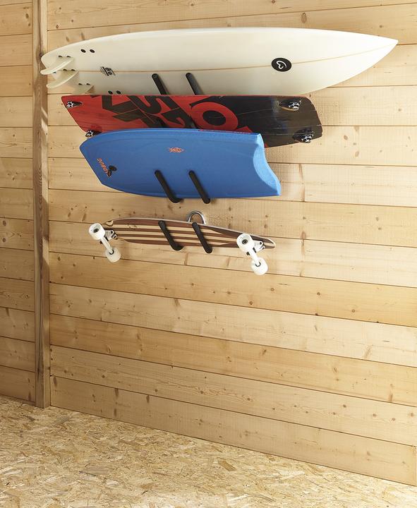 Immagine prodotto Mottez Uncinetto per piani di surf e skateboard galvanizzato con mousse