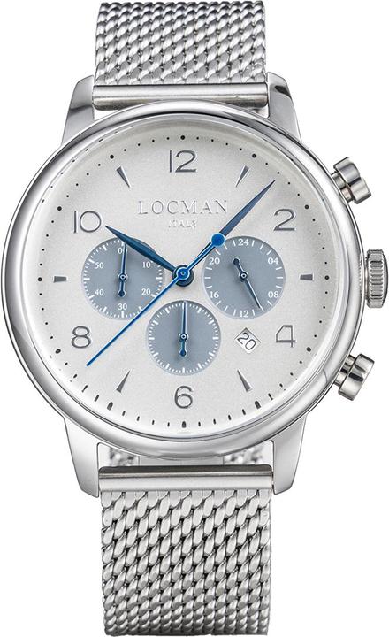 Actual product image Locman Italy Wristwatch 1960 Chrono Ref. 0254A (Chronograph, 41 mm)