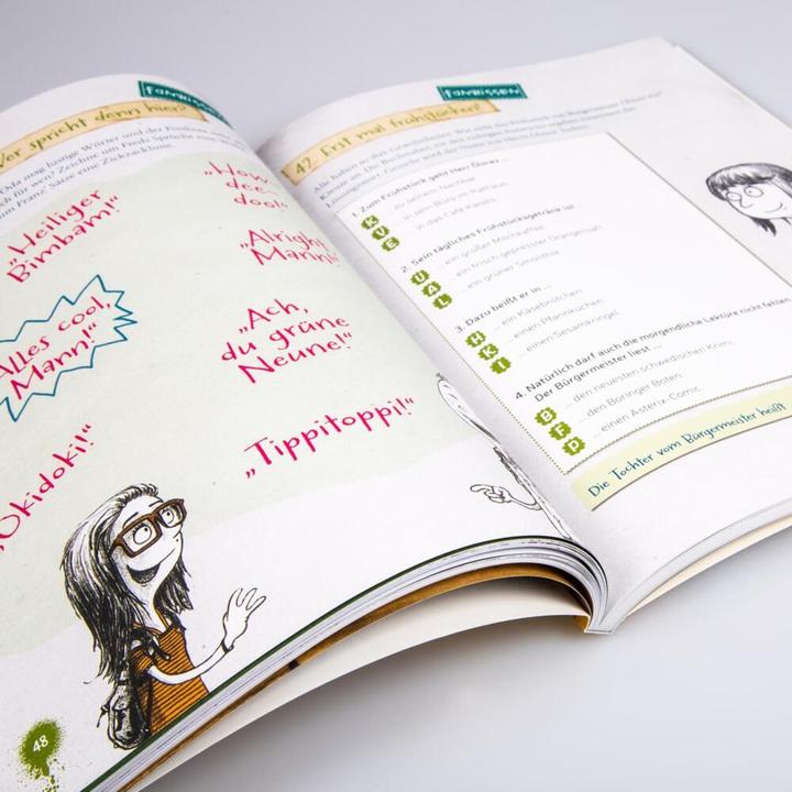 Actual product image Bitte nicht öffnen: Das grosse Rätselbuch (German, Charlotte Habersack, Linda Hartwig, 2021)