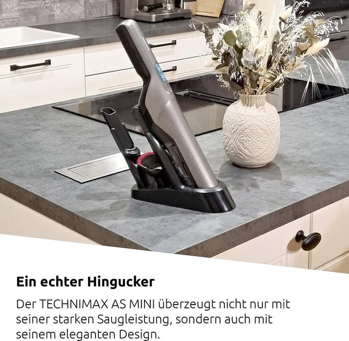 Produktbild TechniSat TSAT TechniMax AS Mini Akkusauger Laufzeit bis 30min EPA 11 560g anth