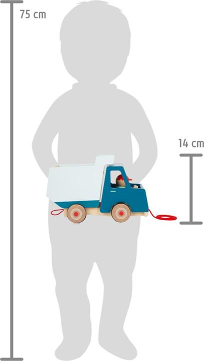 Image du produit small foot Véhicule à tirer Camion à benne basculante