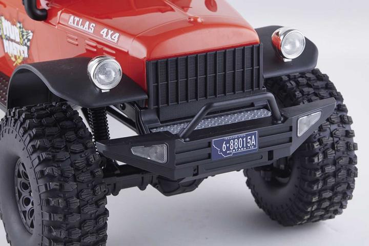 Actual product image RocHobby Scale Crawler Atlas Mud Master 4WD Red, ARTR, 1:10 (RTR Ready-to-Run)