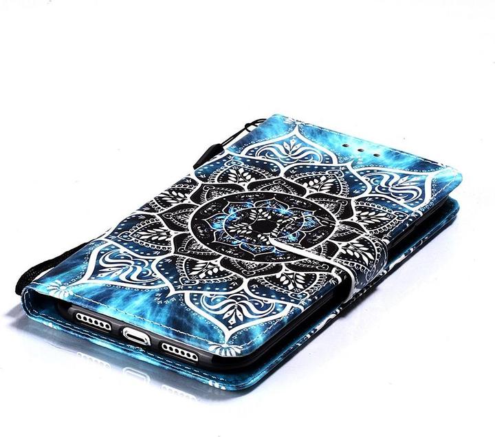 Produktbild Ueli Express iPhone 11 Pro Max Buch Etui Tasche mit Kartenfach Mandala (Apple iPhone 11 Pro Max)