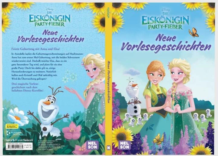 Immagine prodotto Disney Die Eiskönigin: Party-Fieber: Neue Vorlesegeschichten (Tedesco, 2024)