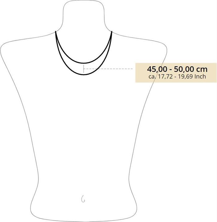 Produktbild Thomas Sabo Halskette im Venezianer-Design Silber (925er Silber, 45 - 50 cm)