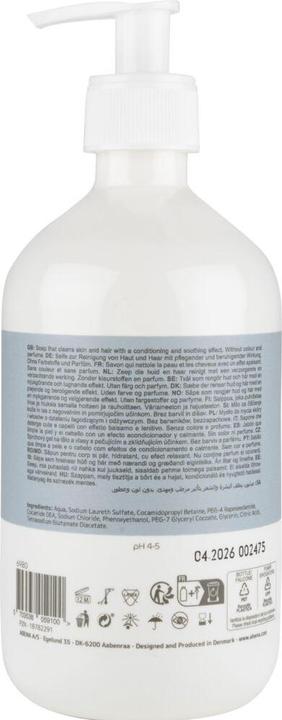 Produktbild Abena Hair & Body Shampoo,, 500 ml, no colorants or perfume (500 ml, Flüssiges Shampoo)