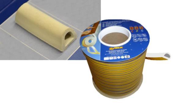 Immagine prodotto Stomil Sanok 1m D 9mm x 7.5mm Bianco Guarnizione per finestre Guarnizione per porte EPDM