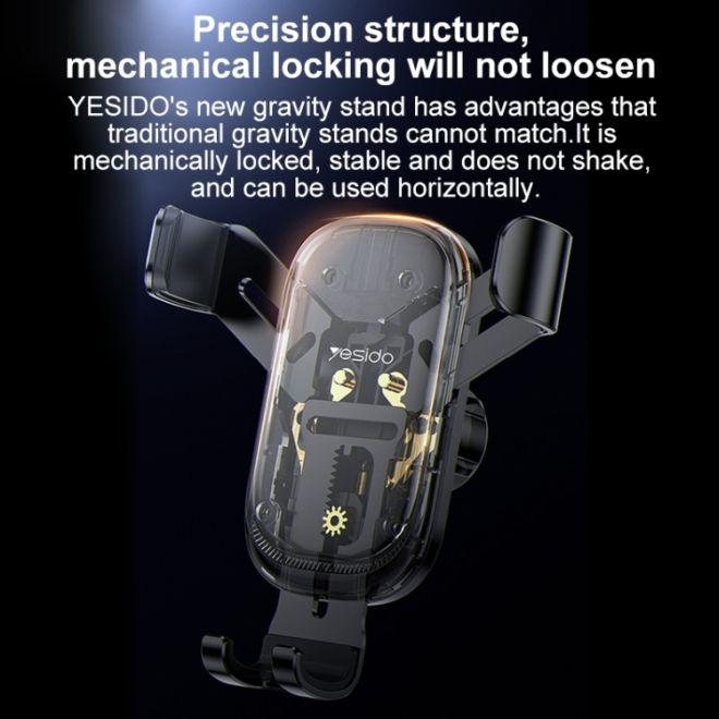 Actual product image Yesido C247 Car mount horizontal and vertical for 4.7" to 7.2"