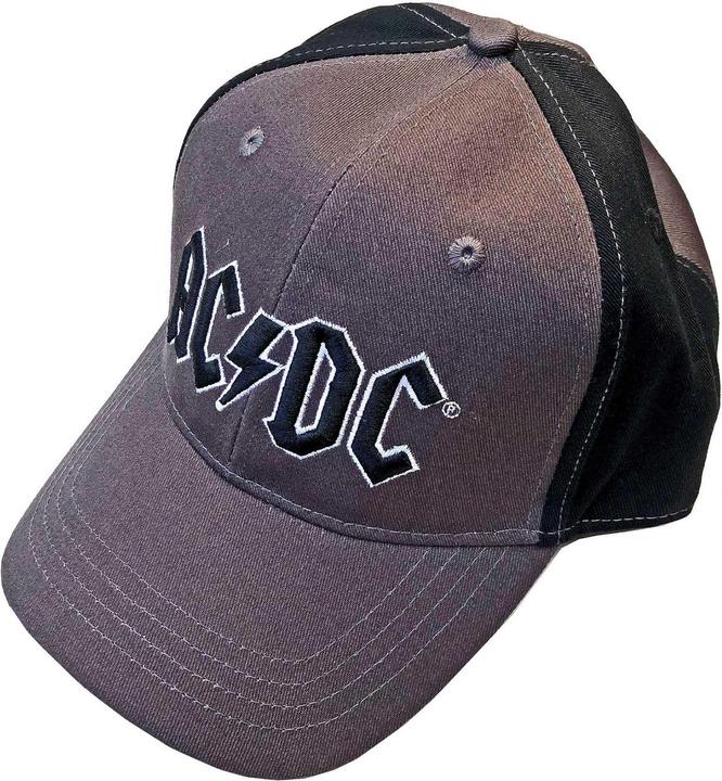 AC/DC Erwachsene Zweifarbige Logo Baseballmütze (One Size)