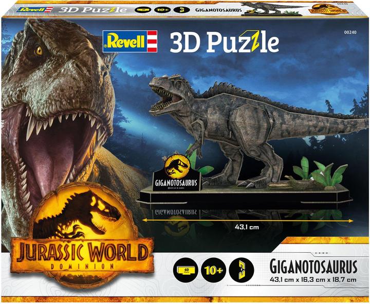Immagine prodotto Revell Puzzle 3D di Jurassic World - Giganotosauro