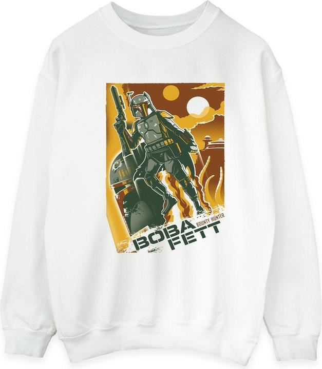 Immagine prodotto Star Wars Boba Fett Collage Felpa Uomo (L)