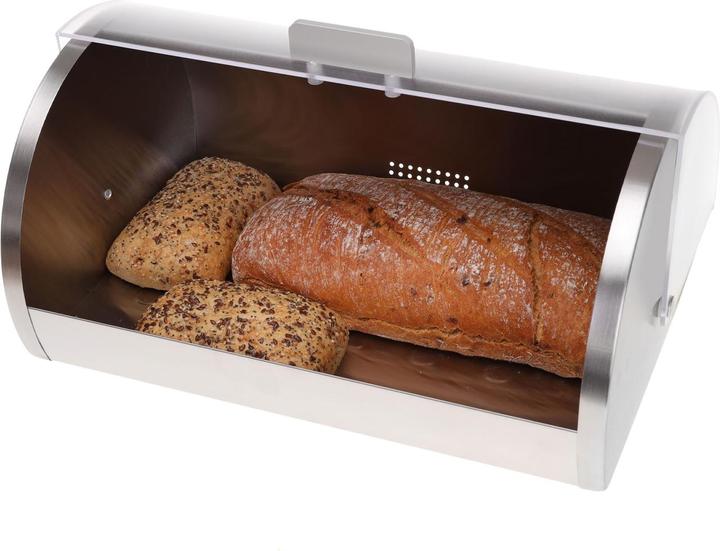 Image du produit Kinghoff Boîte à pain en acier inoxydable avec couvercle