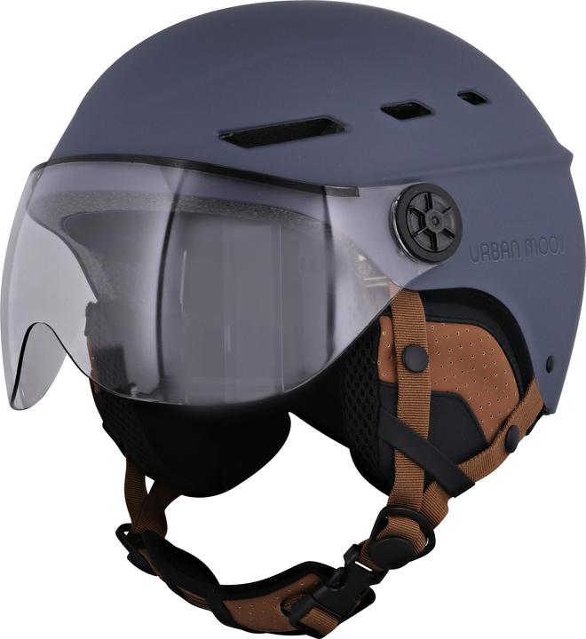 Image du produit T'nB Schutzhelm UMHELMVSBLM M schwarz ink. Visier (54 - 58 cm)
