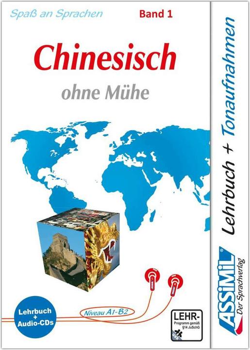 Produktbild Assimil. Chinesisch ohne Mühe 1. Multimedia-Classic. Lehrbuch und 4 Audio-CDs (Deutsch, Jean-Louis Gousse|Susanne Gagneur|Frank Petzold, Anthony ASSiMiL S.A.S., 2020)