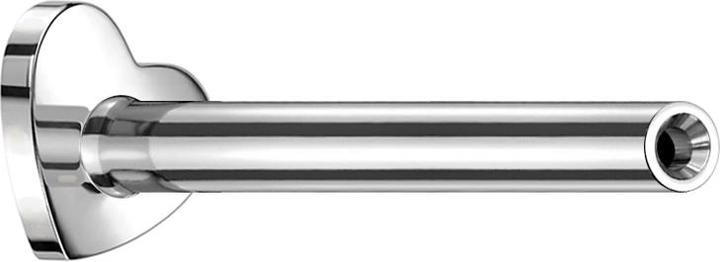 Actual product image Star Piercing Micro threadless labret rod heart silver (Titanium G23, without brass)