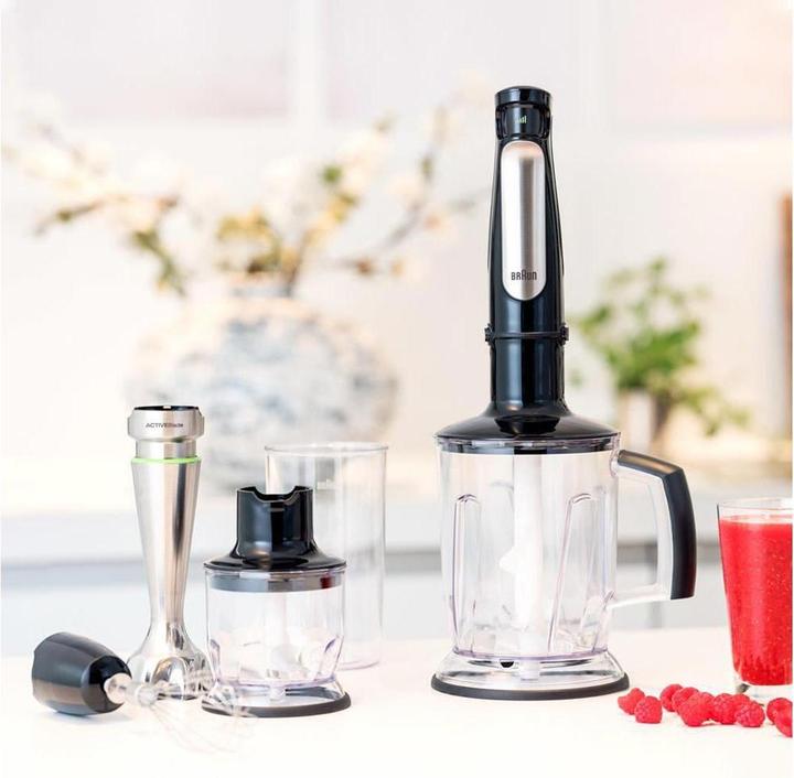 Actual product image Braun Blender MultiQuick 7 MQ7045X Silver Black (EU plug)