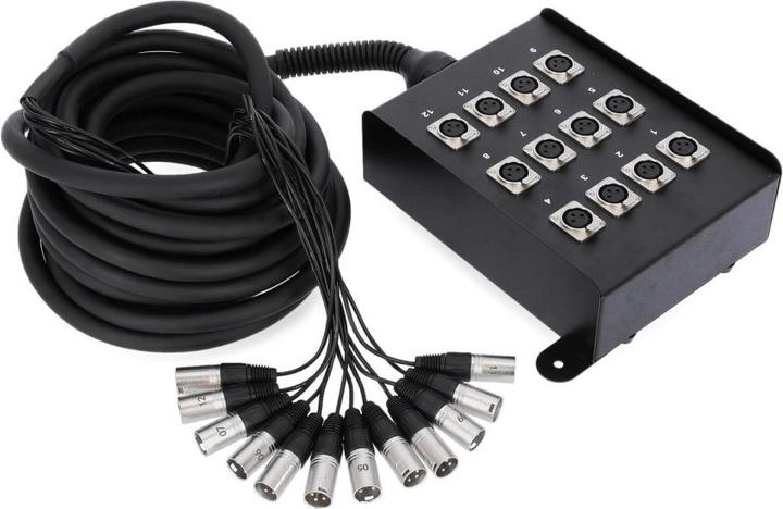 Actual product image AH Cables Multicore cable 10 m K12C10 An (0.33 m, XLR)