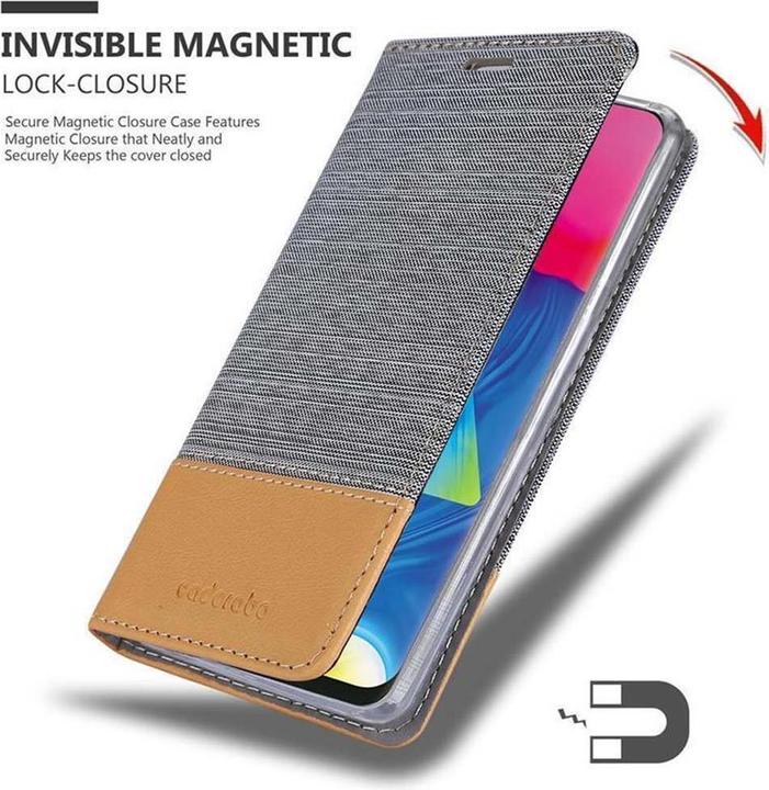 Image du produit Cadorabo Couverture look jeans Book (Samsung Galaxy A10, HTC One M10)