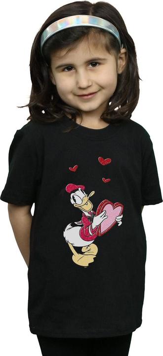 Produktbild Disney Donald Duck Love Heart TShirt Mädchen (152, 158)