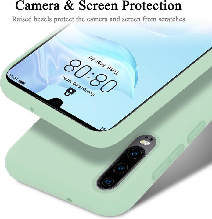 Immagine prodotto Cadorabo Copertura della cassa del silicone liquido TPU (Huawei P30)