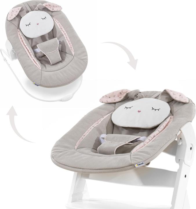 Hauck Alpha Bouncer 2in1 Powder Bunny Beige Bloom