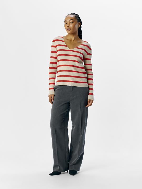 Produktbild Object Gestreiftes Stricktop (S)